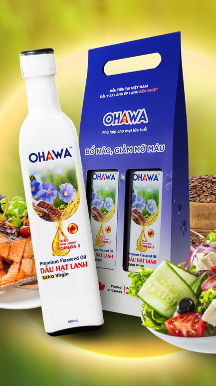 Dầu hạt lanh OHAWA